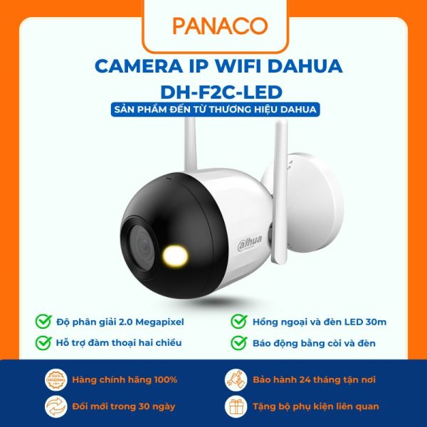 Camera IP Wifi Dahua DH-F2C-LED