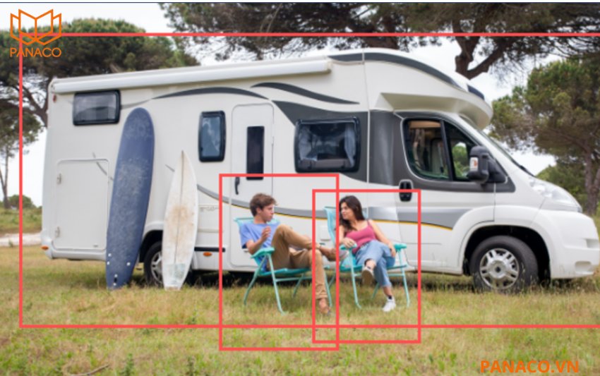 Camera Imou PS8D nhận diện chuyển động, con người, phương tiện