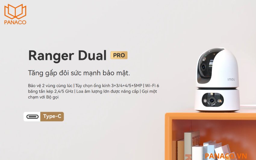 Camera Imou Ranger Dual Pro 10MP IPC-S2XEP-10M0S 