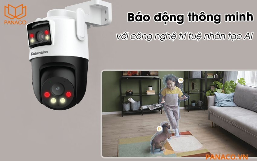 Camera KBvision KX-SM10L tích hợp công nghệ AI thông minh