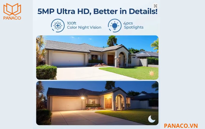 Camera Kabevision KX-AD5111L-A giám sát có màu ban đêm