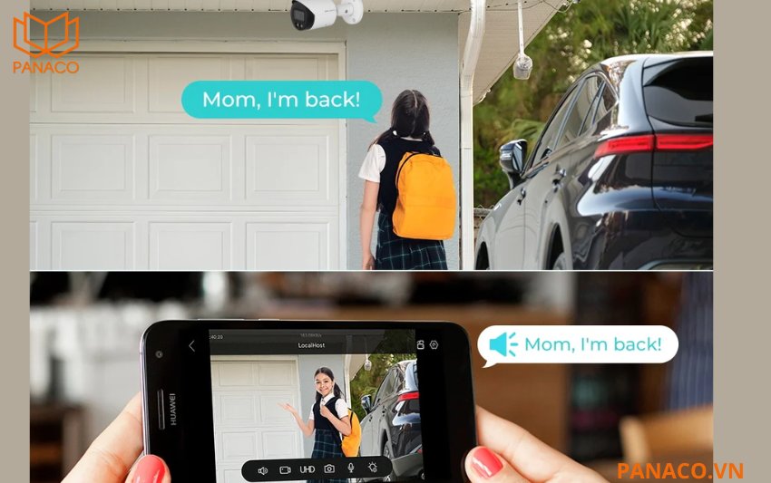 Camera Kbvision KX-CAiF4001SN-A tích hợp micro độ nhạy cao