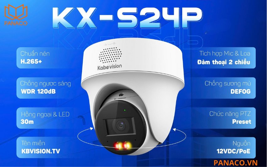 Camera PT Kabevision KX-S24P