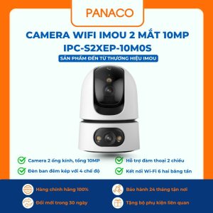 Camera Wifi Imou 2 mắt 10MP IPC-S2XEP-10M0S