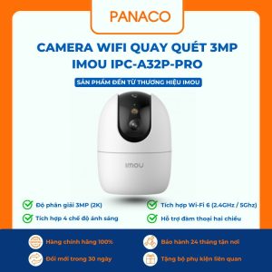 Camera Wifi quay quét 3MP Imou IPC-A32P-PRO