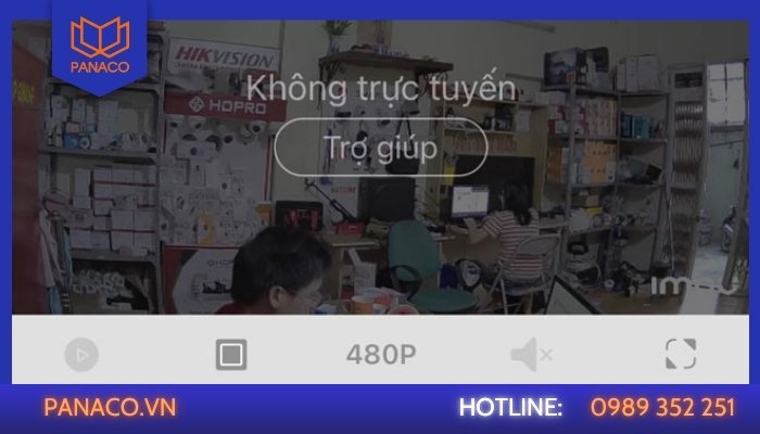 Camera báo ngoại tuyến là bị sao? Camera báo ngoại tuyến là bị sao?