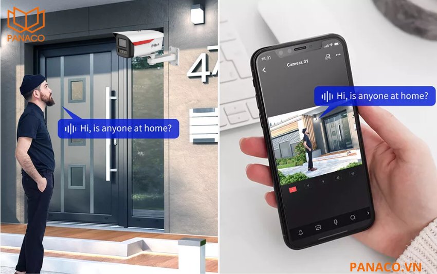 DH-IPC-HFW2649M-S-B-PRO tích hợp mic thu âm – tăng khả năng giám sát toàn diện