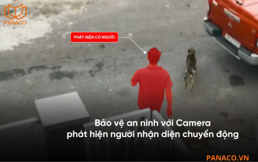 Camera phân biệt chuyển động của con người với các vật thể khác