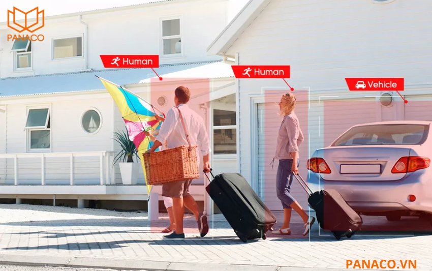 Camera Dahua DH-IPC-HFW2849M-S-B-PRO tích hợp đầy đủ các tính năng AI thông minh giúp giám sát chính xác