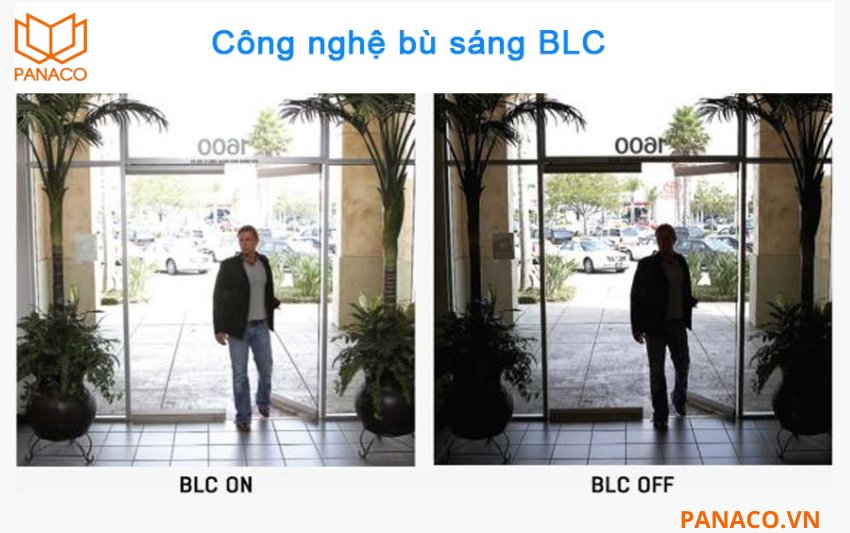 Kabevision KX-AD5013-A xử lý hình ảnh thông minh khi bật chế độ BLC