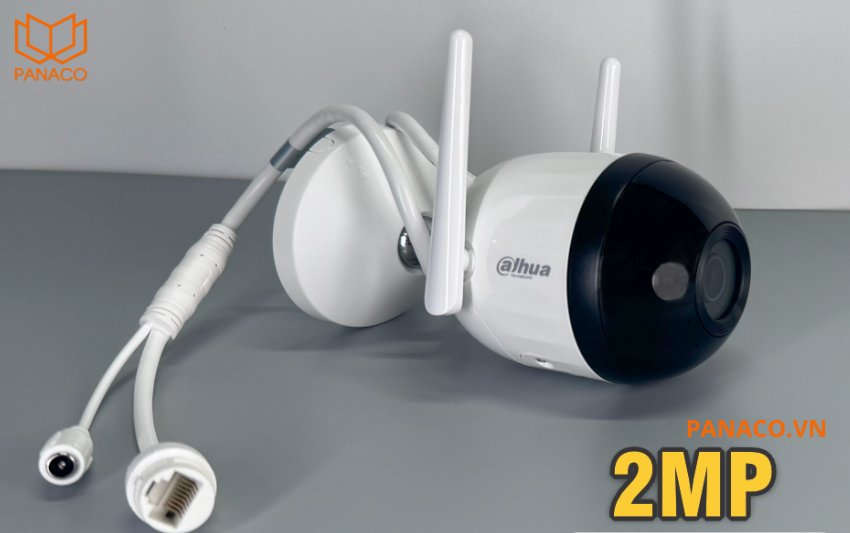 Camera IP WiFi Dahua DH-F2C-LED sở hữu độ phân giải 2MP mang đến hình ảnh sắc nét 1080P