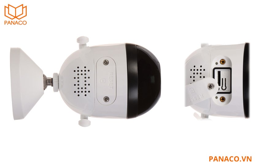 Camera wifi Dahua DH-F4C-LED hỗ trợ thẻ nhớ dung lượng lớn, cho phép lưu nhiều ngày liên tục mà không bị gián đoạn