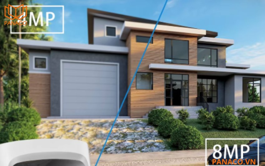 Camera Dahua DH-IPC-HFW2849M-S-B-PRO được trang bị độ phân giải 8 Megapixel, tương đương chuẩn 4K Ultra HD