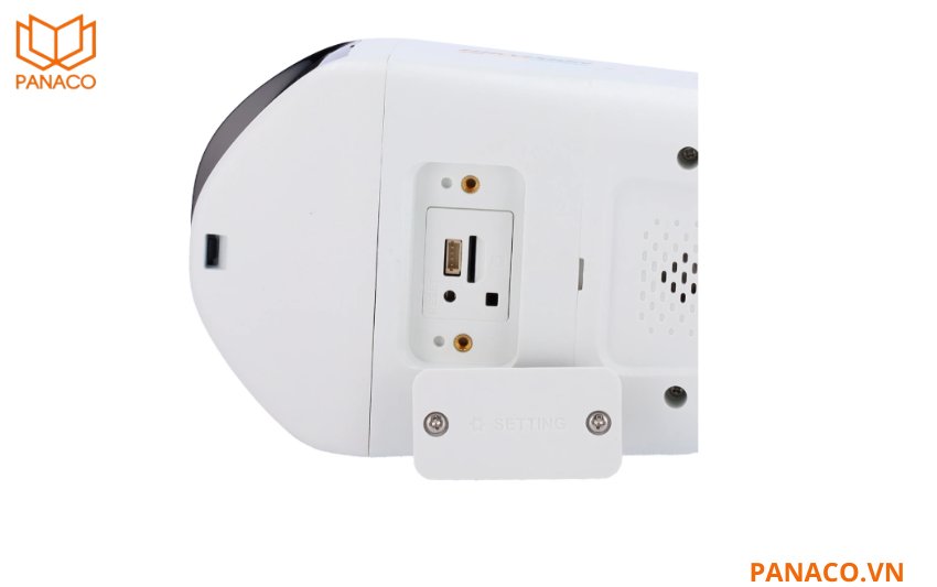 DS-2CD1T67G2HP-LIUF/SRB hỗ trợ thẻ nhớ microSD/microSDHC/microSDXC với dung lượng tối đa 512 GB