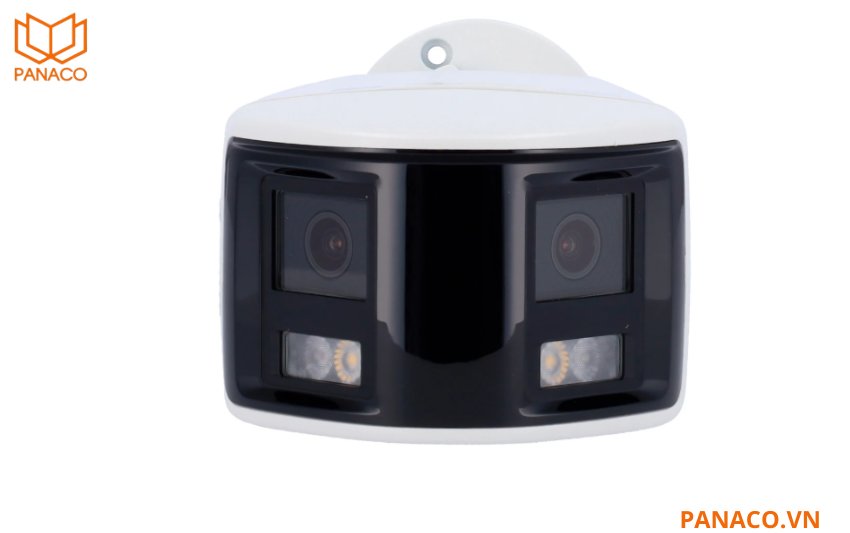 DS-2CD1T67G2HP-LIUF/SRB chiếu sáng 30m với IR và đèn trắng thông minh