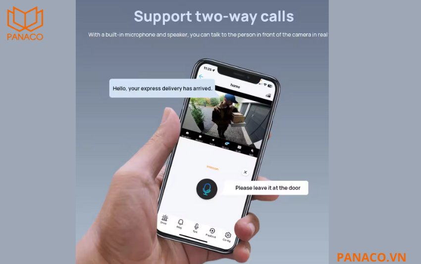 DS-2DE2A404IWG1-E là camera đàm thoại 2 chiều
