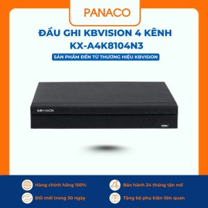 Đầu ghi camera IP 4 kênh Kbvision KX-A4K8104N3