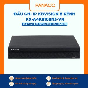 Đầu ghi camera IP 8 kênh Kbvision KX-A4K8108N3-VN