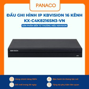 Đầu ghi hình IP Kbvision 16 kênh KX-C4K8216SN3-VN