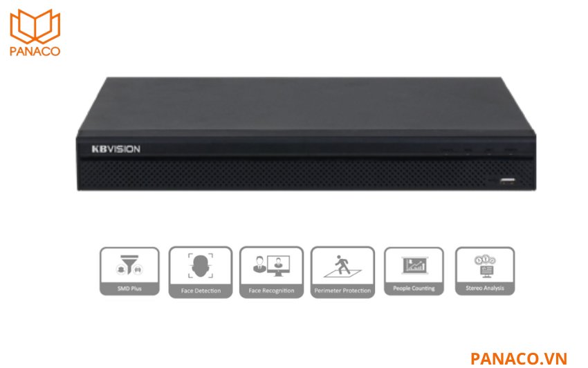 Đầu ghi hình IP Kbvision 16 kênh KX-C4K8216SN3