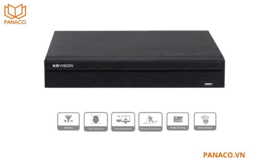 Đầu ghi hình IP KBvision 4 kênh KX-C4K8104SN3