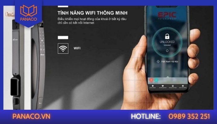 Khóa cửa vân tay Demax – Bền bỉ, thiết kế chắc chắn