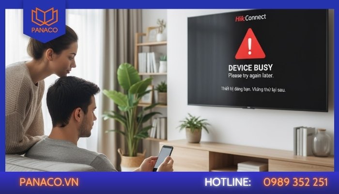 “Device Busy” là gì? Vì sao camera lại báo lỗi này