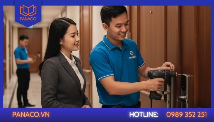 Địa chỉ lắp đặt khóa điện tử khách sạn uy tín – Panaco Việt Nam