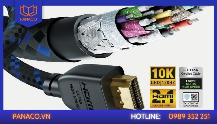 Cáp HDMI Ultra High Speed dùng cho đầu ghi hoặc thiết bị chuyên dụng cao cấp