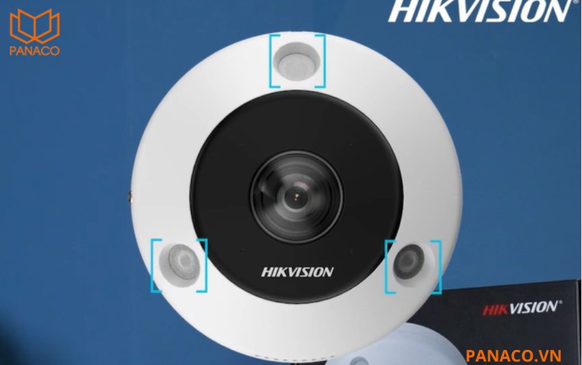 Hikvision DS-2CD2955G0-ISU được trang bị hệ thống hồng ngoại thông minh (Smart IR) với tầm quan sát ban đêm lên đến 8 mét