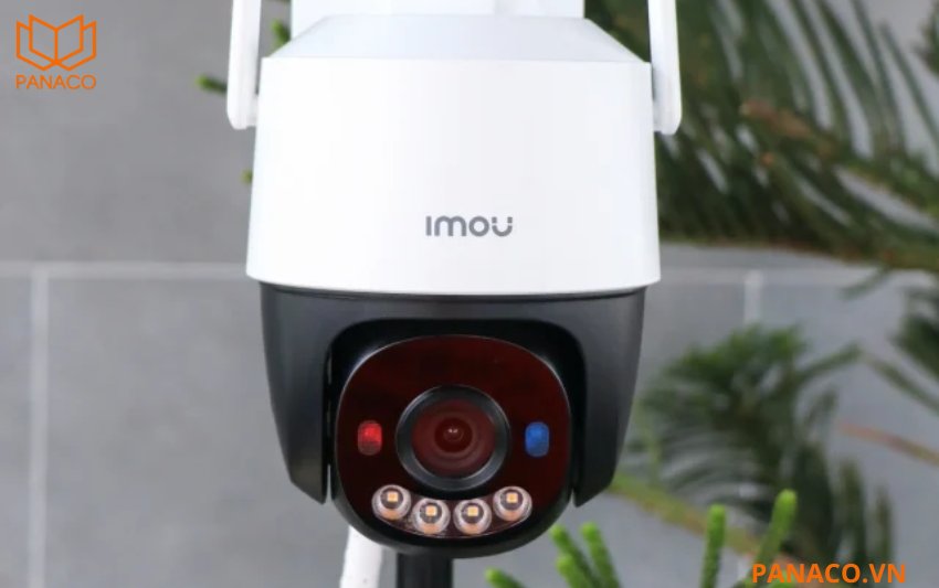 IPC-K7FP-8V0N trang bị đèn LED xanh đỏ cảnh báo tức thì