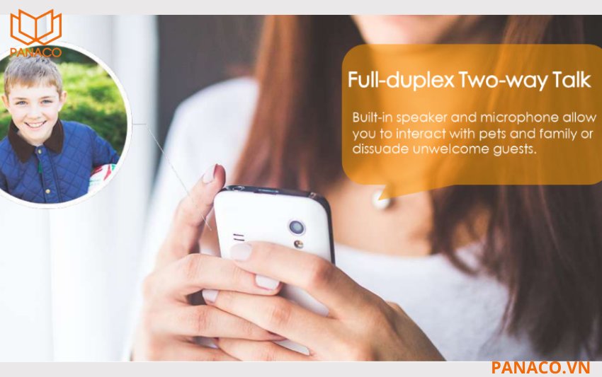 Imou PoE Bullet IPC-PS3E tích hợp micro và loa