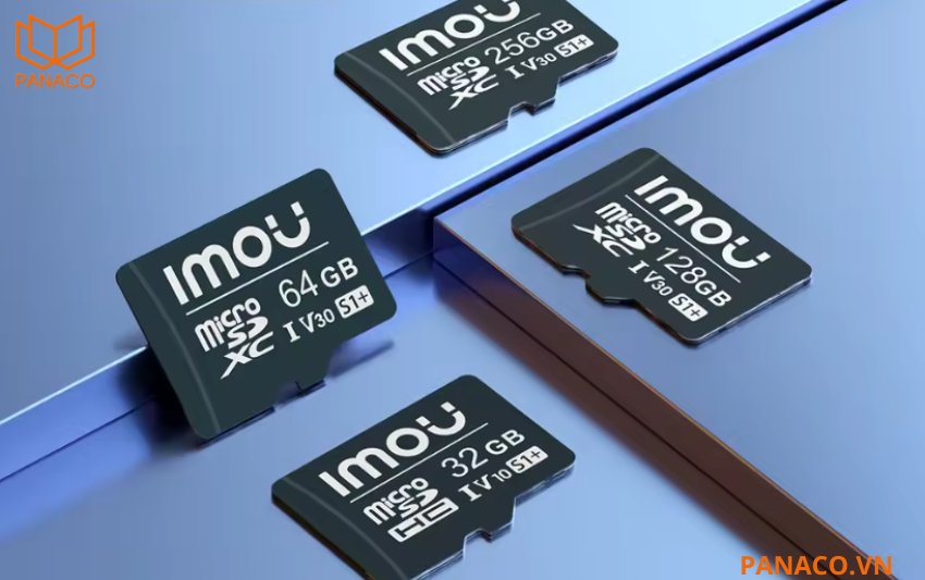 Thẻ nhớ Imou ST2-128-S1 được thiết kế theo chuẩn micro SD hiện đại
