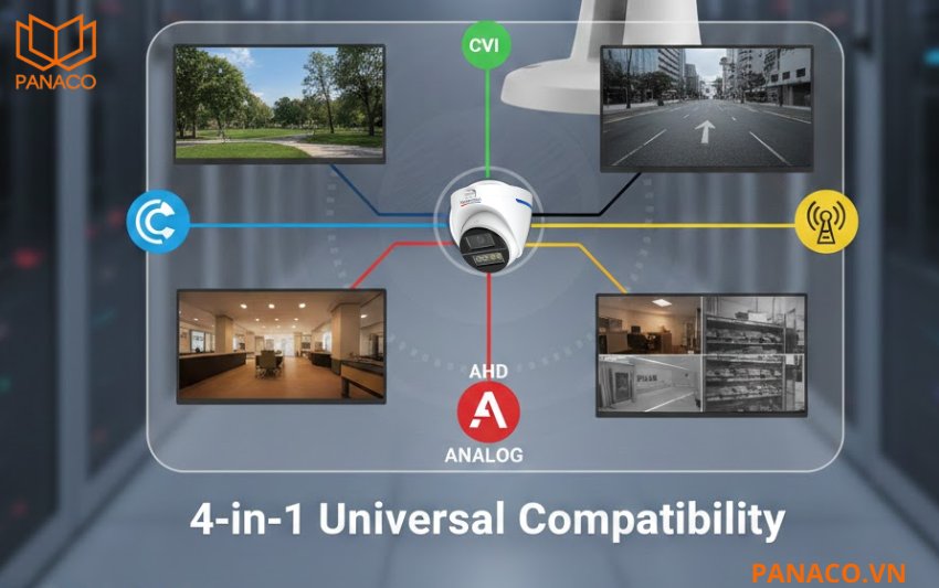 KX-AD2004C-PRO là camera HDCVI