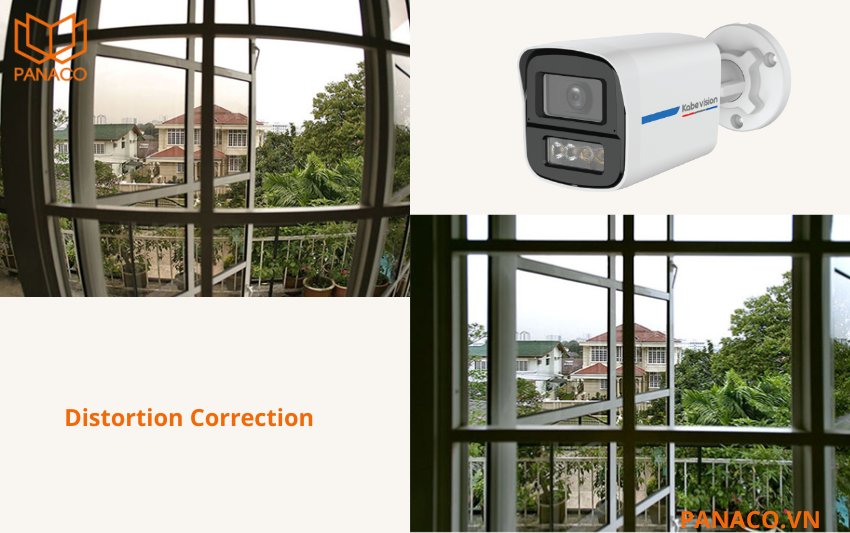 KX-AD2013C-PRO hiệu chỉnh chống méo hình giữ khung cảnh tự nhiên