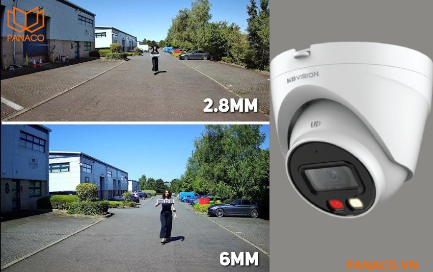 KX-AF2112N-DL-A-VN mang lại góc nhìn rộng lên đến 104°