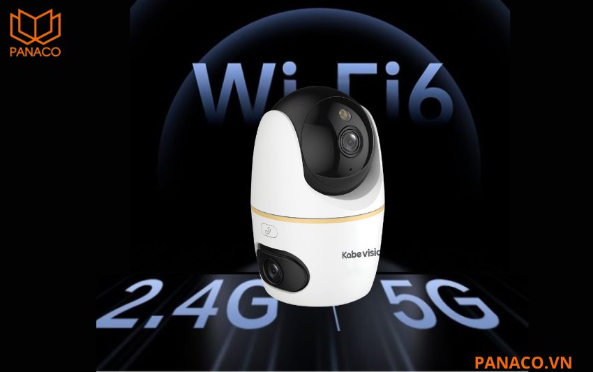 KX-AM6W hỗ trợ công nghệ WiFi 6 băng tần kép (2.4GHz và 5GHz)