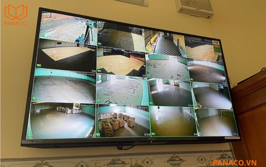 KX-C4K8216SN3-VN xem lại nhiều camera đồng thời