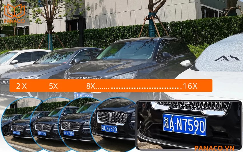 Kbvision KX-CAi2167PN thiết kế ống kính zoom quang học 16x