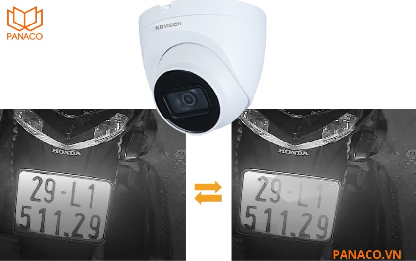 KX-CAi4002SN-A trang bị công nghệ AWB cân bằng trắng hình ảnh