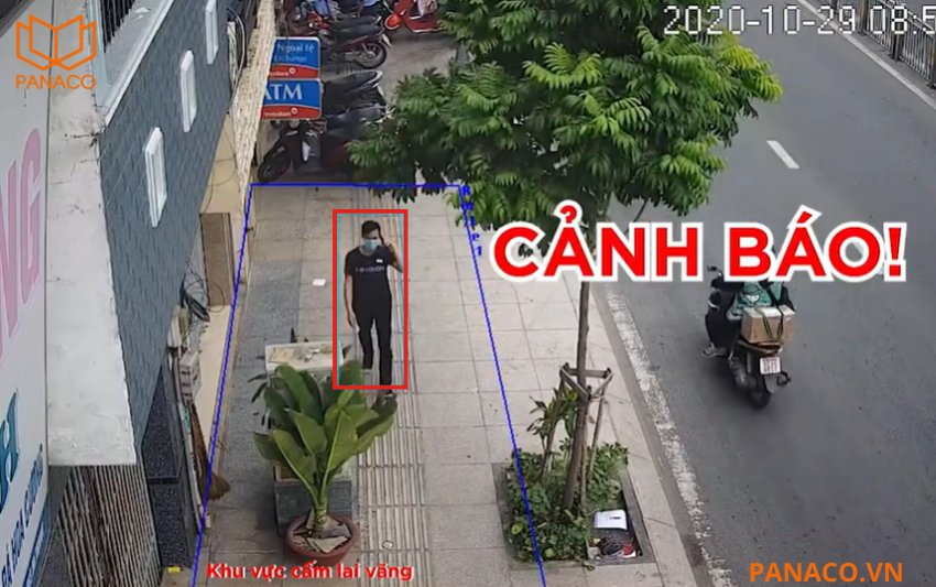 KX-CAi8004SN-A phân biệt người và xe hiệu quả