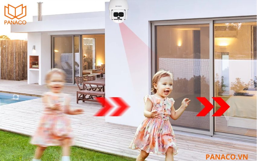 KX-EAi2458LZSN bám theo chuyển động đối tượng