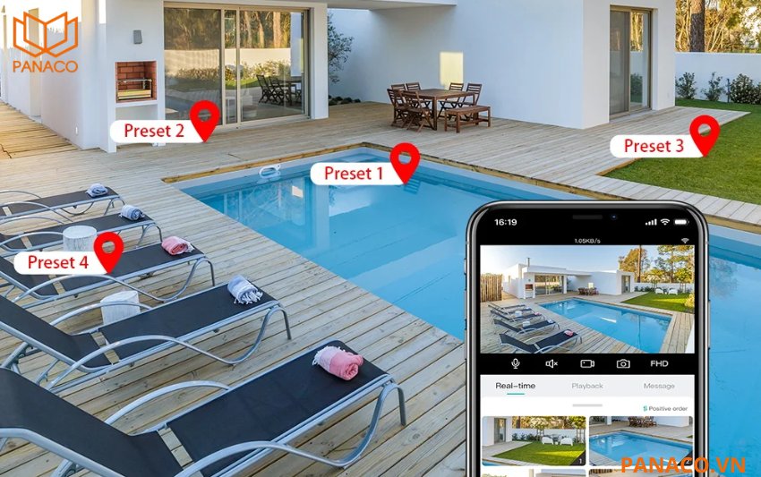 KX-EAi2458LZSN hỗ trợ 300 điểm preset