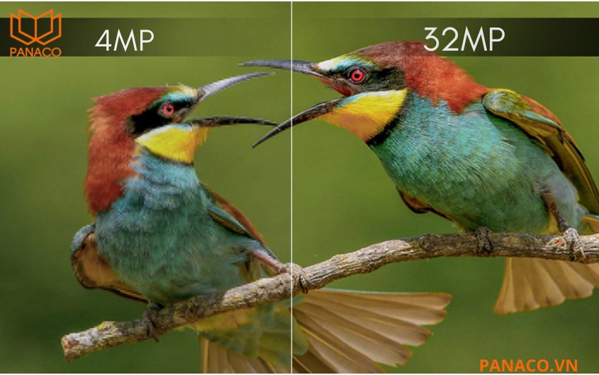 KX-EAi4K8864N4 hỗ trợ camera độ phân giải tới 32MP