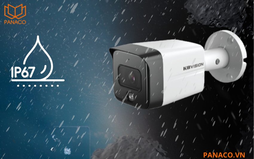 Kbvision KX-A4111LN-A đạt chuẩn chống nước và bụi IP67