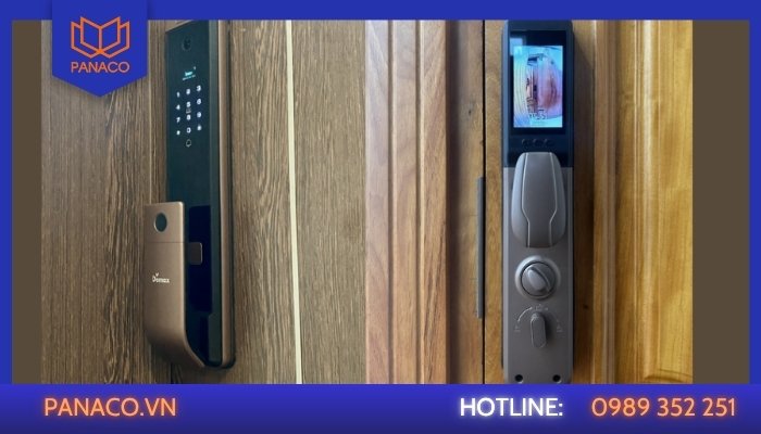 Khóa cửa Face ID Demax tích hợp công nghệ sinh trắc học tiên tiến