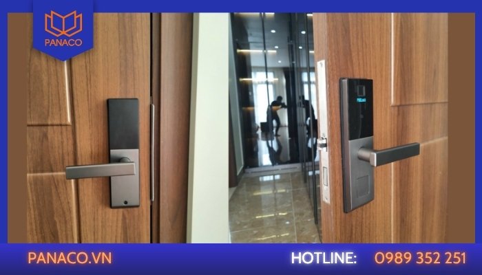 Khóa cửa thẻ từ cho cửa gỗ