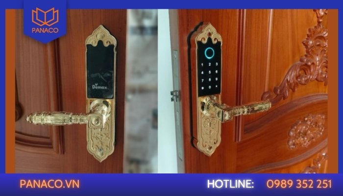 Khóa cửa vân tay cao cấp Demax EL280 GB