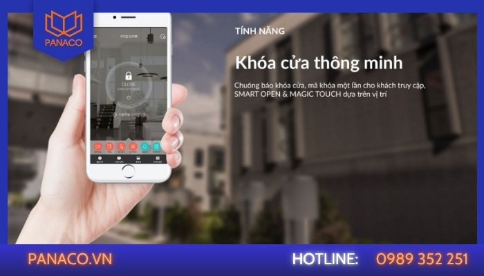 Khóa điện tử kết nối Wi-Fi – Quản lý từ xa qua điện thoại