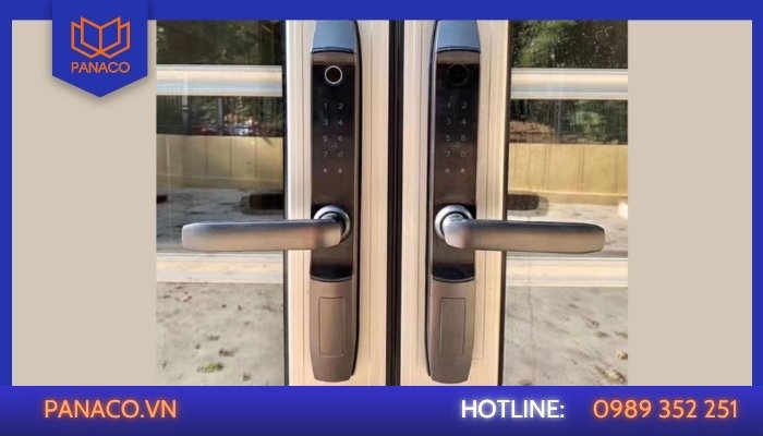 Khóa vân tay cho cửa nhôm kính – Gọn nhẹ, tinh tế, đảm bảo thẩm mỹ